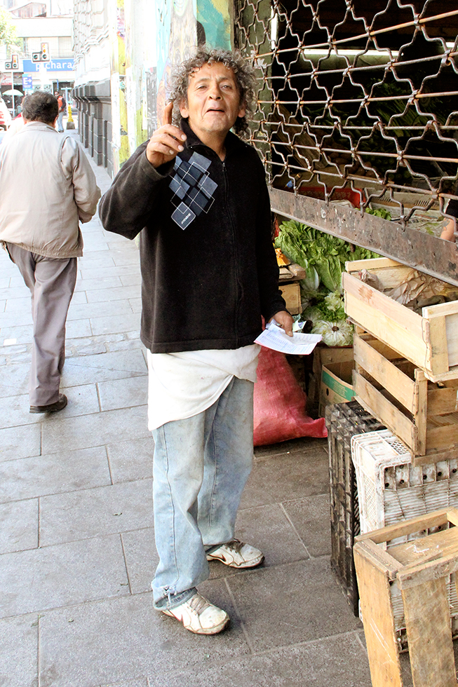Julio, Produce Vendor | Santiago, Chile