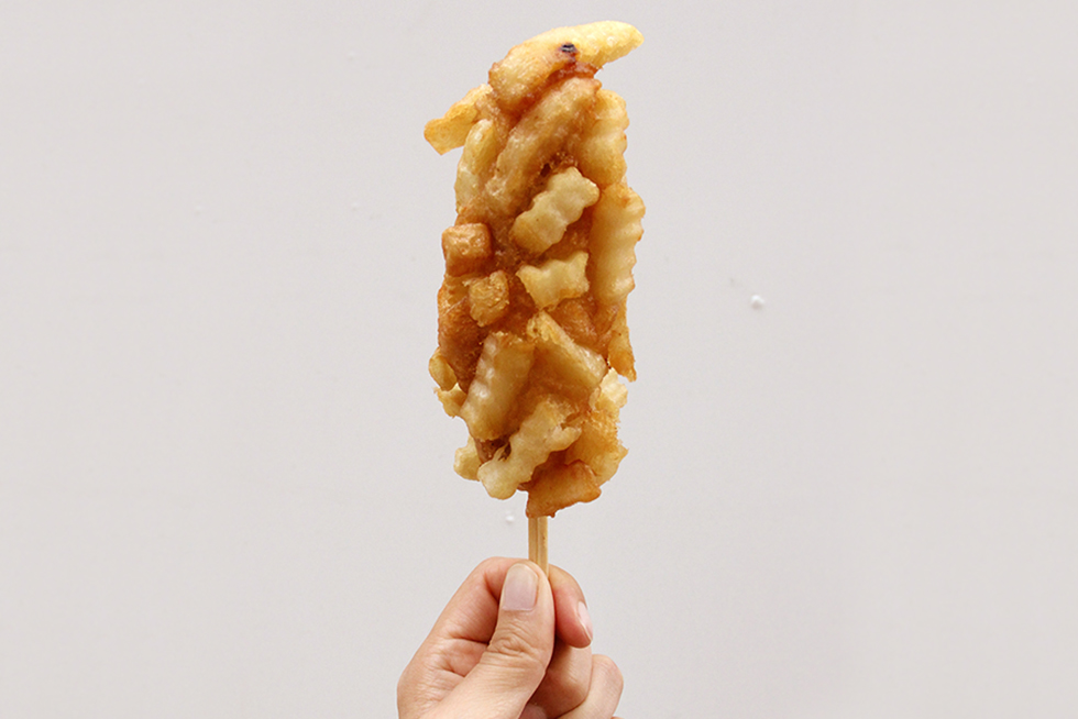 French Fry Coated Corn Dog | Seoul, South Korea