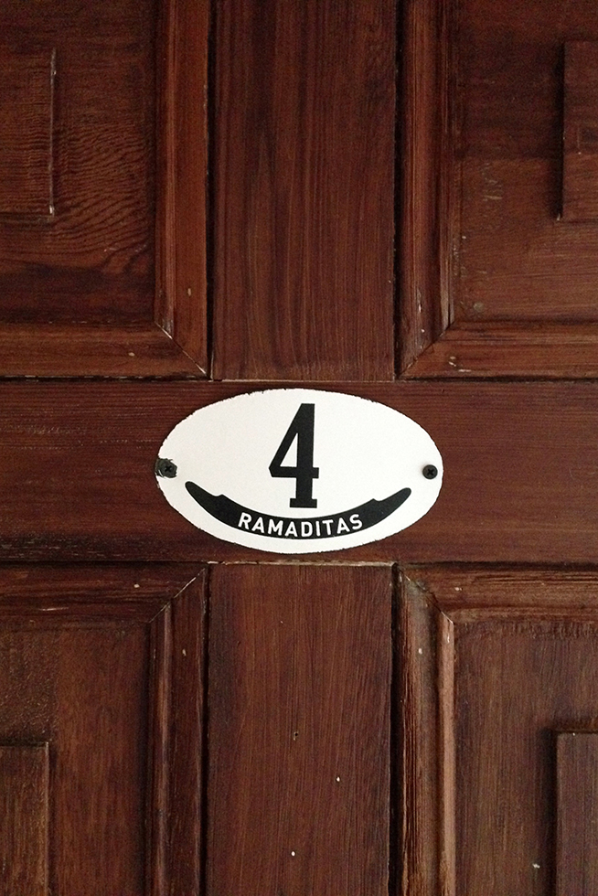 Casa Galos Apart Hotel | Room number during my stay