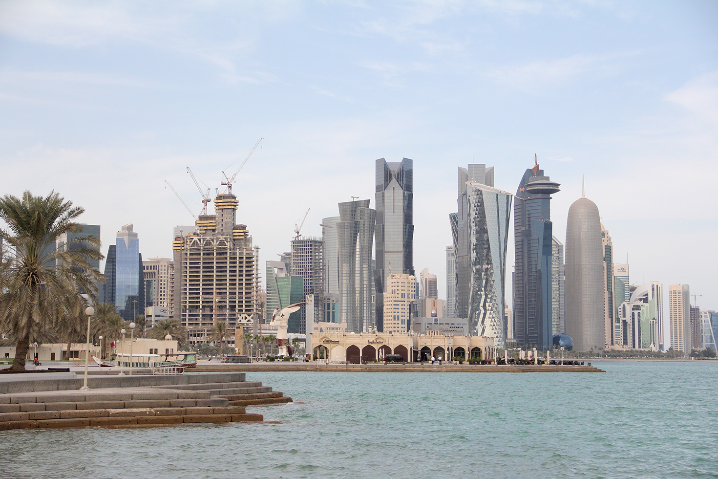 Walk down the Corniche | Doha, Qatar