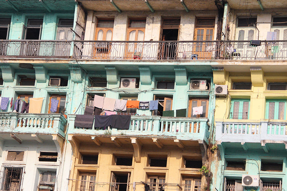 Yangon facades | Yangon, Myanmar