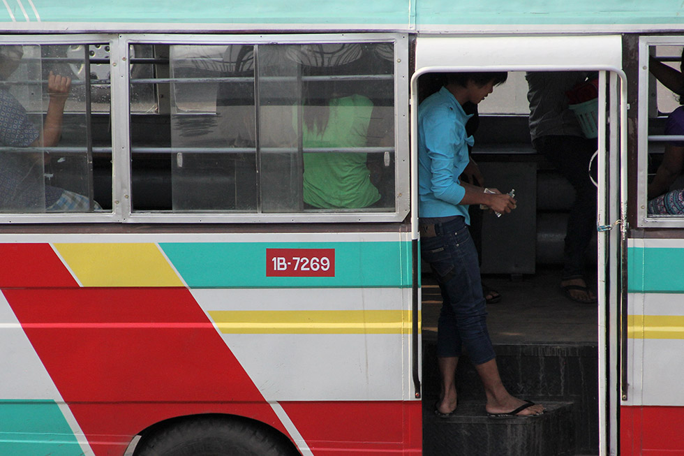 Yangon Buses | Yangon, Myanmar