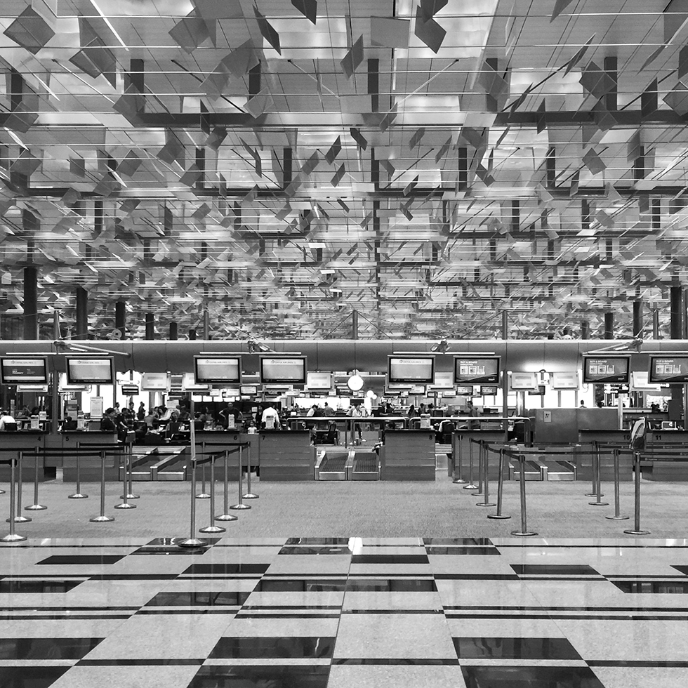 Impressive displays from SIN Airport | Singapore