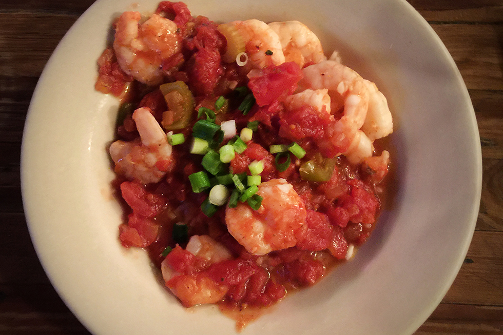 Shrimp creole at Coop's Place | New Orleans, Louisiana