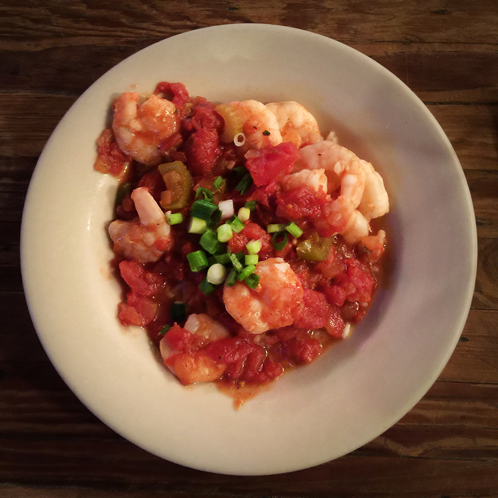Shrimp creole at Coop's Place | New Orleans, Louisiana