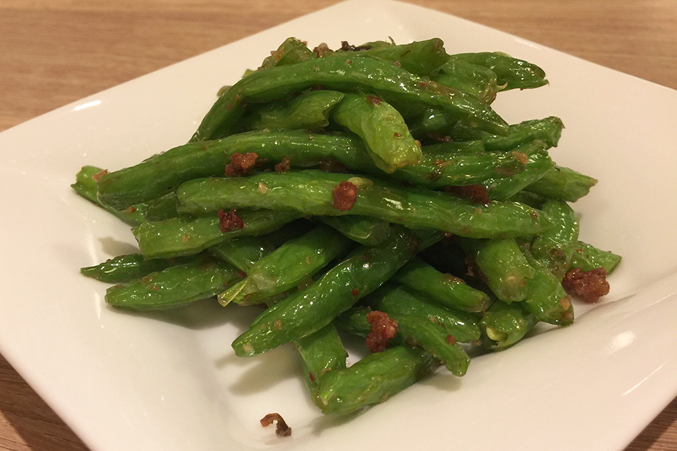 Green beans from Din Tai Fung | Taipei, Taiwan