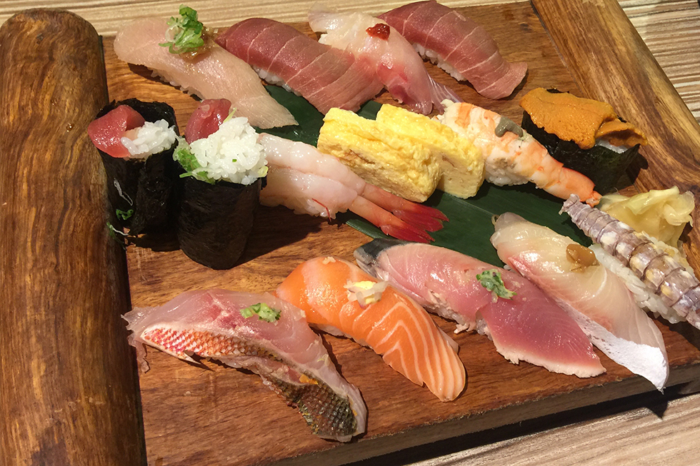 Deluxe sushi set from Addiction Aquatic Development | Taipei, Taiwan